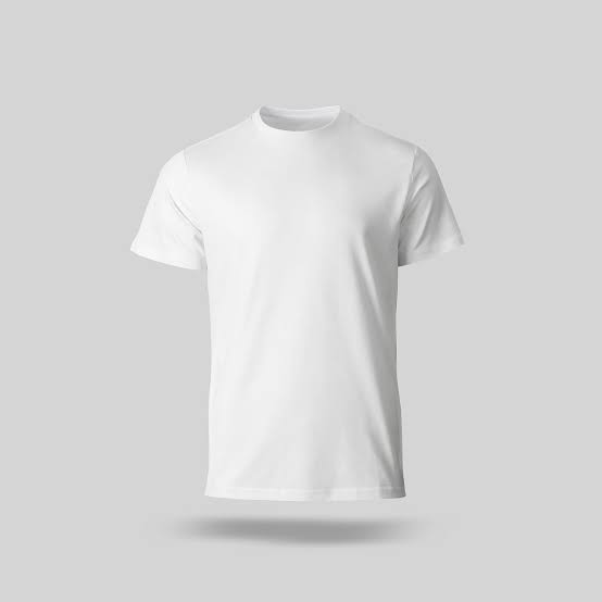 Round-neck T-shirt mockup